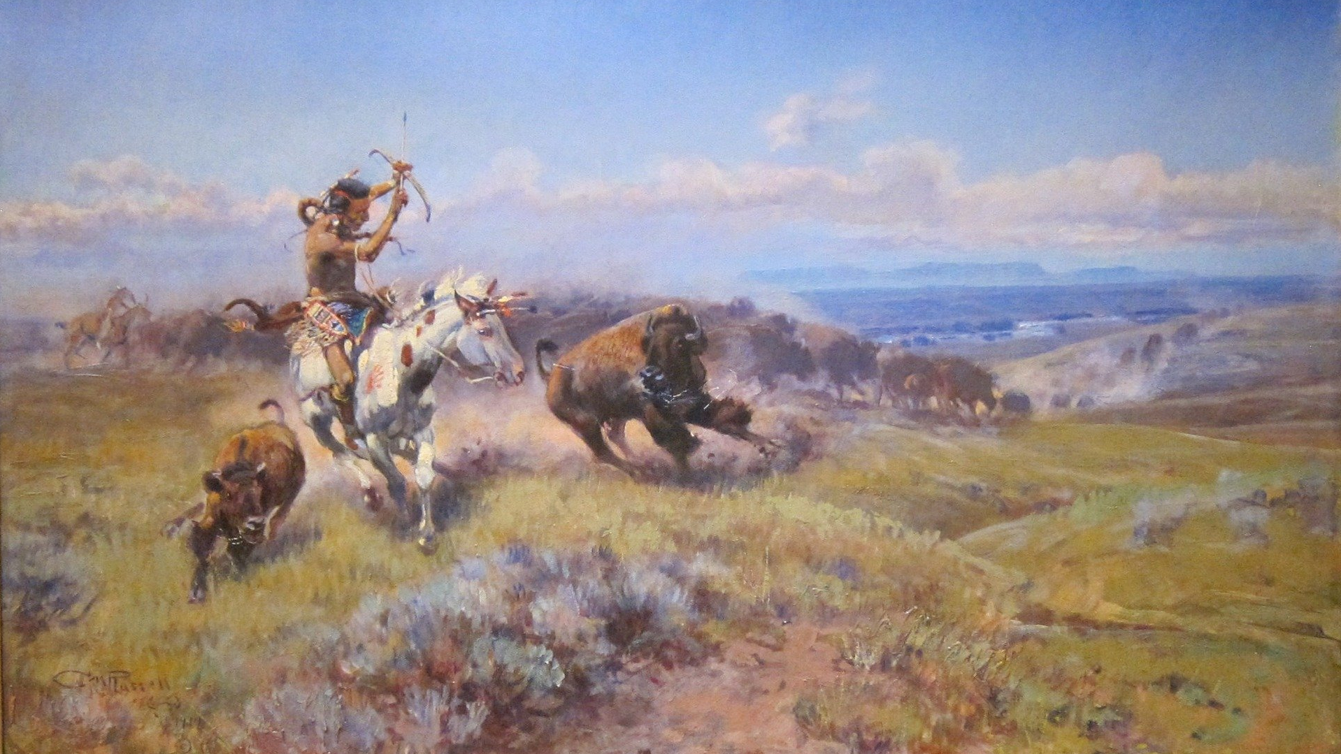 Buffalo hunt